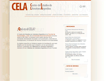 Tablet Screenshot of celarg.org